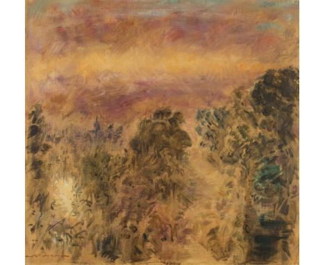 ARR * Masson (Andre, 1896-1987). Le Soir, 1951, oil on canvas, signed lower left, some light surface discolouration, 56 x 58 
