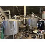 4-Vessel Stainless Steel Brewhouse with JVNW Mash Tun and Whirlpool, Specific Mecha | Rig Fee $3000