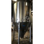 Premier Stainless 60 BBL Stainless Steel Fermentation Tank - Cone Bottom, Glycol Jac | Rig Fee $750