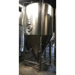 Premier Stainless 60 BBL Stainless Steel Fermentation Tank - Cone Bottom, Glycol J | Rig Fee $750