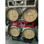 Lot of (4) Wooden Barrels (Used for Sours) | Rig Fee $50