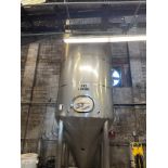 Allied Beverage 120 BBL Stainless Steel Fermentation Tank - Cone Bottom, Glycol Ja | Rig Fee $750