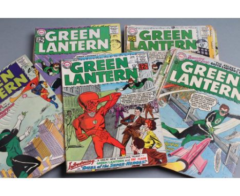 DC'S GREEN LANTERN, including no.1 "MENACE of the GIANT PUPPET", no. 2, 4, 6 - 20 (inclusive) and 2 incomplete copies (20) (E