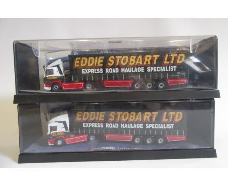 Corgi Stobart 1:50 scale 75201 E.R.F., 75403 DAF, boxed E (Est. plus 21% premium inc. VAT)