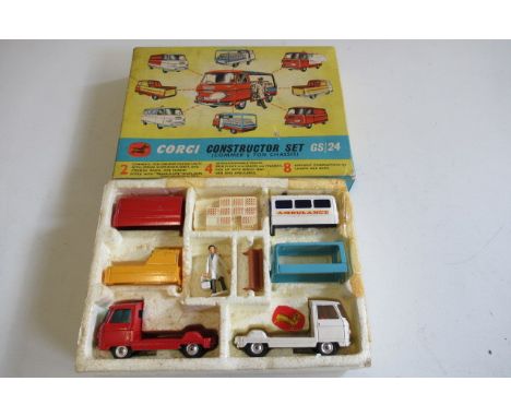 Corgi Gift Set 24 Commer Van Constructor Set, boxed, F (Est. plus 21% premium inc. VAT)