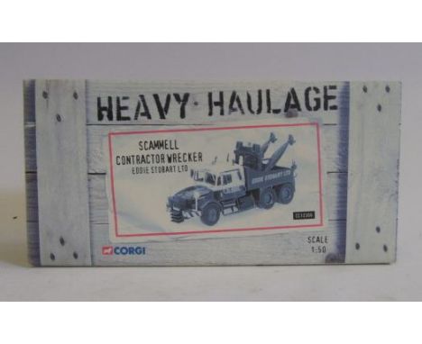 Corgi Stobart 1:50 scale CC12306 Scammell Contractor Wrecker truck, boxed M (Est. plus 21% premium inc. VAT)