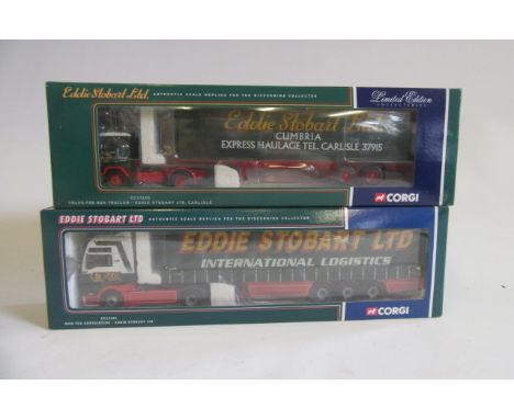 Corgi Stobart 1:50 scale CC13401 Man, CC13101 DAF, boxed M (Est. plus 21% premium inc. VAT)