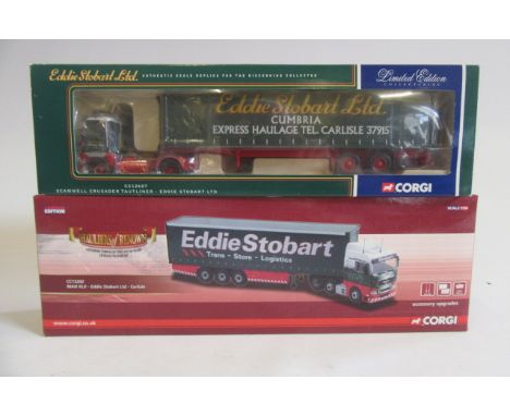 Corgi Stobart 1:50 scale CC15202 Man, CC12607 Scammell (Est. plus 21% premium inc. VAT)