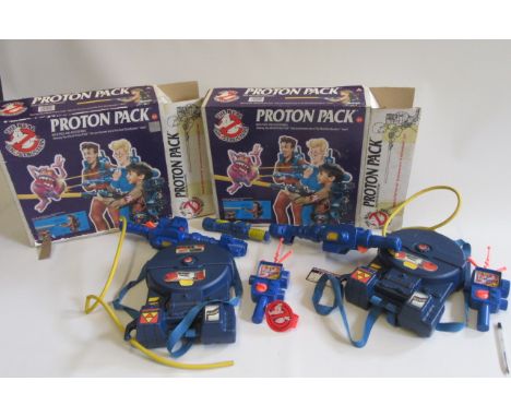 Two Ghost Busters Kenner Proto Packs, some items missing, both items boxed, F (Est. plus 21% premium inc. VAT)