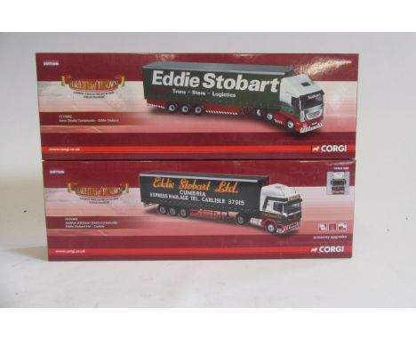 Corgi Stobart 1:50 scale CC15002 Iveco, CC15403 Seddon, boxed M (Est. plus 21% premium inc. VAT)