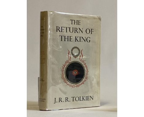 THE RETURN OF THE KING, J R R Tolkien, 3rd Impression, 1957, Allen and Unwin, very good in a very good dustjacket, map to rea