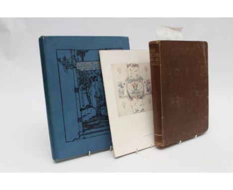 JESSIE MARION KING - The Studio, Volume Twenty-Six, 1902, pages 176-187 including a folding Design for a Book-Cover "Fairy Is