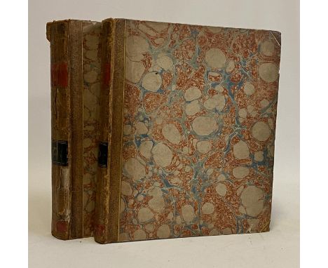 THE HISTORY OF THE ABBEY CHURCH OF ST. PETER'S WESTMINSTER, 1812, R Ackermann, 2 vols. xviii, 330, [6]; 275, [4] Aquatint pla