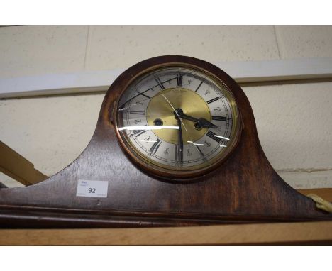 Large domed top mantel clock by Anstey &amp; Wilson