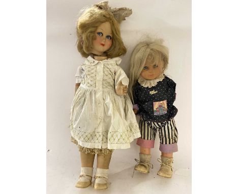 Two vintage dolls