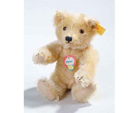 Steiff teddy bear, Petsy, miniature bear, 16cm long