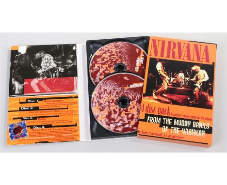 Nirvana, From The Banks Of The Muddy Wishkah, 4 CD promo pack, numbered 1508. NIRV1