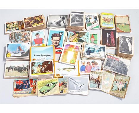 Playing cards and picture cards, to include footballers, Battle of Britain, Man on the Moon, The High Chaparral, etc, (qty)