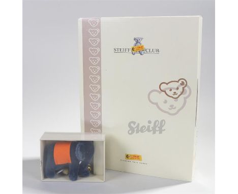 Steiff stuffed toy, Steiff Club replica, of an elephant, boxed