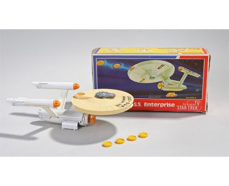 Dinky die cast USS Enterprise, no 358, boxed