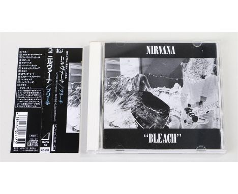 Nirvana, Bleach CD, Japanese promo. MVCG93   GEFD-24433