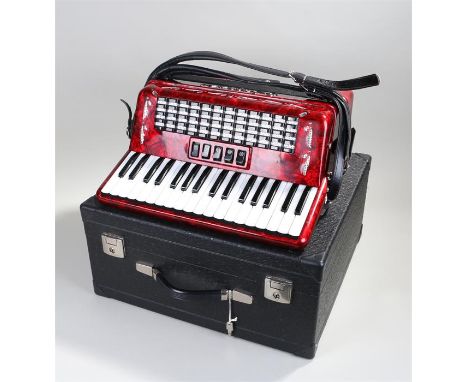 E Soprani Accordian, cased