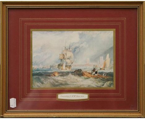 Norman Robert Shaw (20th century) A View of Whitby, Signed and dated (19)85, watercolour and pencil; together with a Rudd ''M