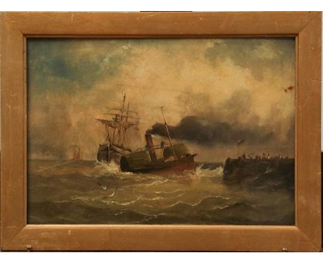 After Norman Wilkinson and Carol Wyllie, etchings of shipping together with various other prints and an oil on board of a ste
