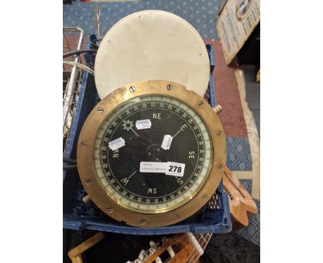 LARGE SHIPS COMPASS GUAGE