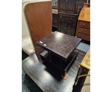 ROCHE BOBOIS COFFEE TABLE / SIDE TABLE IN WENGE WOOD