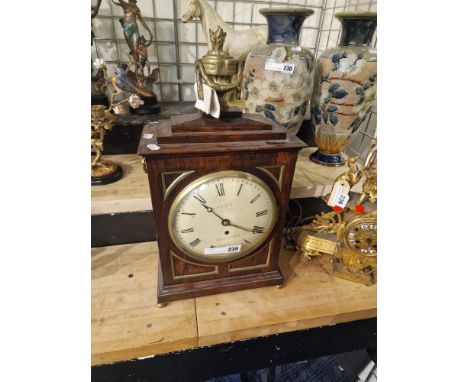 PITT MANTLE CLOCK (CHELSEA) 52CMS (H) APPROX  