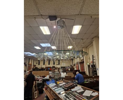 DESIGNER GLASS HANGING CEILING LIGHT