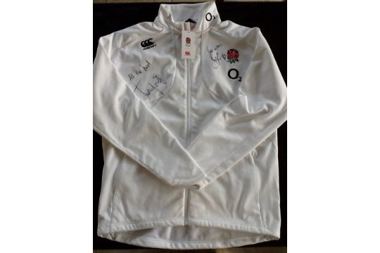 england rugby anthem jacket gold rose