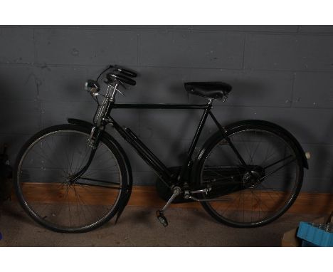 Gentleman's Raleigh bicycle, painted in green