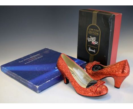 Harrods Ltd Edition 'Wizard of Oz' 70th Anniversary 'Red Shoes' or 'Ruby Slippers', size 7 (41), believed unused and in origi