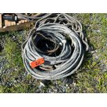 (4) Electric Extension Cords - Heavy Duty, 3-Wire