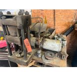 Hydraulic Hose Crimper, Diesel and Cabinet of Fittings, Hose