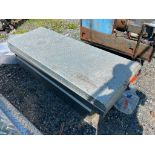 Weather Guard Aluminum Diamond Plate Pick-Up Tool Box, 60" x 29" x 20", Top-Door, Locked, No Key
