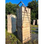 (16) 36" x 9' Smooth, 8-8 Hole Pattern, Precise Aluminum Concrete Forms, with Basket
