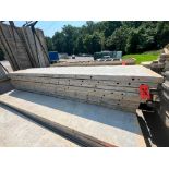 (15) 25" x 9' Smooth, 8-8 Hole Pattern, Precise Aluminum Concrete Forms