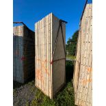 (16) 36" x 9' Smooth, 8-8 Hole Pattern, Precise Aluminum Concrete Forms, with Basket