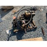 Skid Mount Hydra Cell Oil Pump for Waterproofing, Honda GX160 Gas Engine, Electric Start