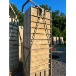 (16) 36" x 9' Smooth, 8-8 Hole Pattern, Precise Aluminum Concrete Forms, with Basket