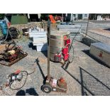Gray Air Operated Floor Bottle Jack, 50,000 lb. Capacity, Model TSL-50