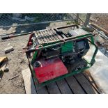 ICS Multipack Hydraulic Power Unit for Wall Saw, Briggs and Stratton 18HP Gas engine, Electric