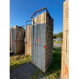 (16) 36" x 9' Smooth, 8-8 Hole Pattern, Precise Aluminum Concrete Forms, with Basket