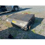 Caterpillar Skidsteer Sweeper, Model: BU118, 75" Wide, Bucket Hopper