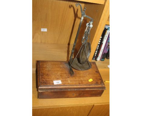 A SET OF VINTAGE SCALES
