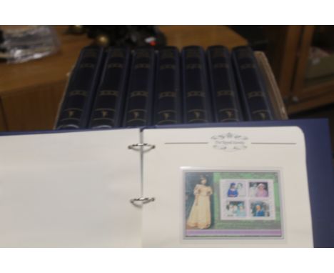 EIGHT ALBUMS OF ROYAL FAMILY INTEREST STAMPS AND FIRST DAY COVERS