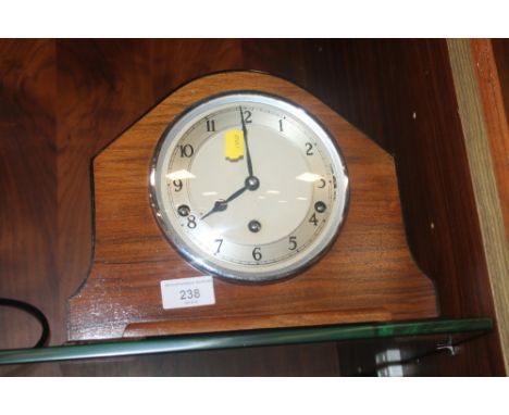 A MANTEL CLOCK
